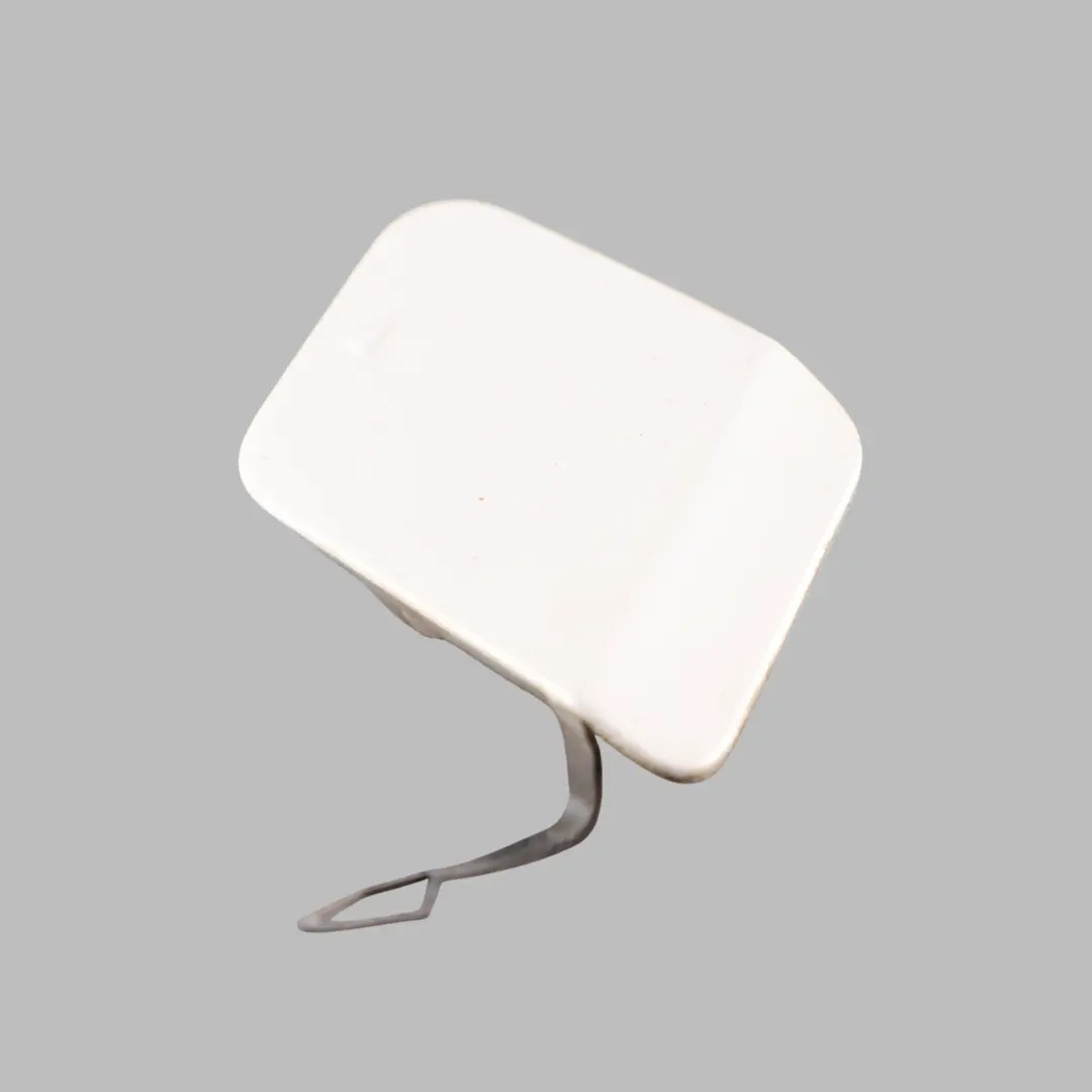 BMW F20 F21 Towing Eye Hook Rear Bumper Cover Cap Alpinweiss White - 300 - SKU 7301463-AW - Part number 7301463