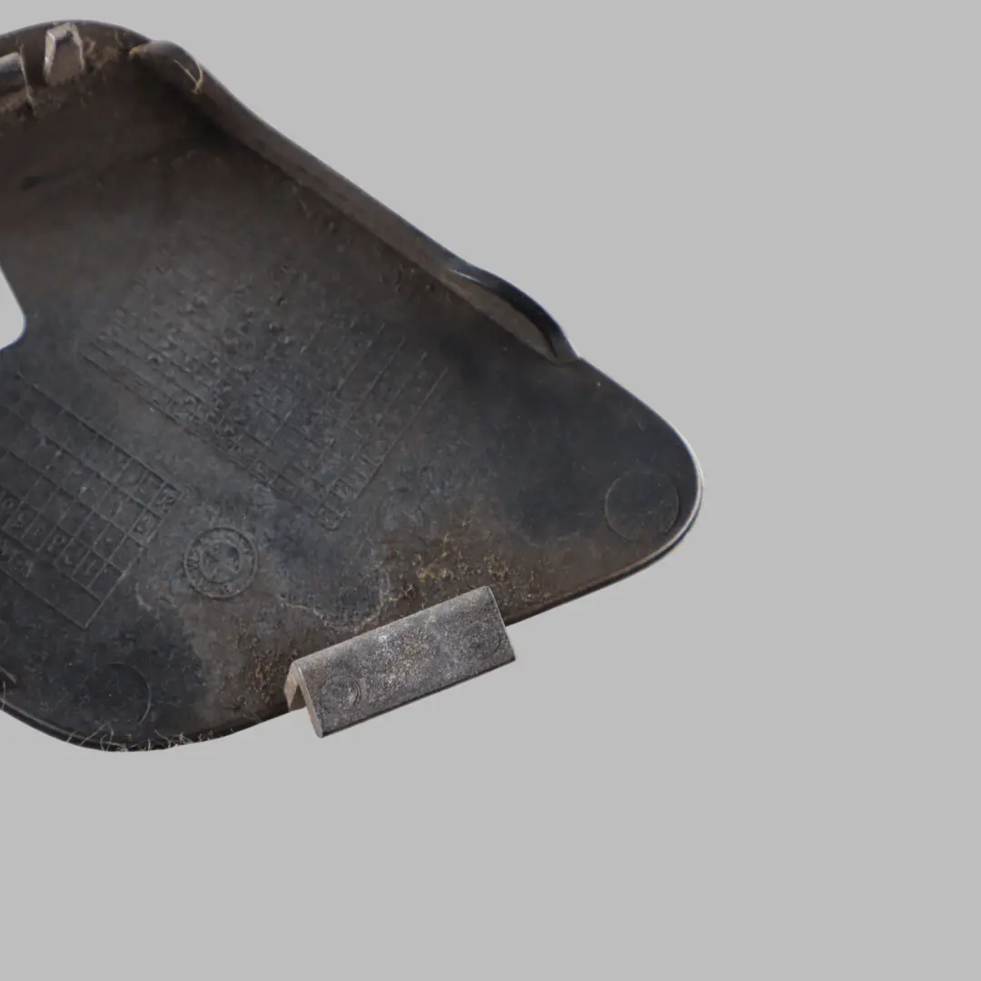 BMW F20 F21 Towing Eye Hook Rear Bumper Cover Cap Alpinweiss White - 300 - SKU 7301463-AW - Part number 7301463