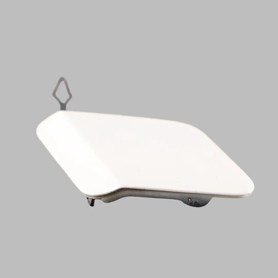 BMW F20 F21 Towing Eye Hook Rear Bumper Cover Cap Alpinweiss White - 300 - SKU 7301463-AW - Part number 7301463
