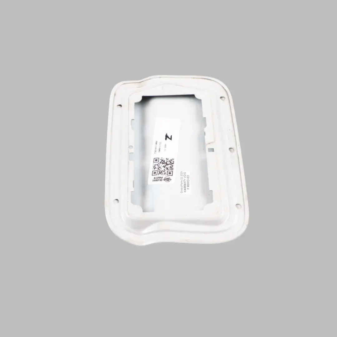 BMW F23 Cabrio Fuel Filler Fill In Flap Cover Mineral White - A96 - SKU 7301817-MW - Part number 7301817