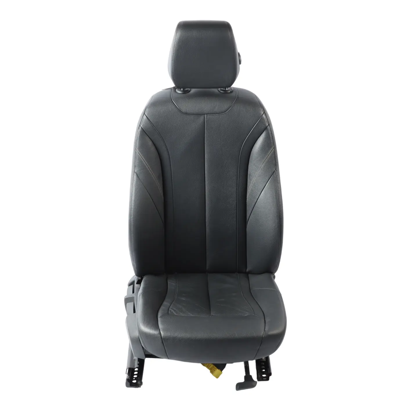 Front Seat BMW F30 F31 Right O/S Heated Leather Dakota Black Exclusive Seam