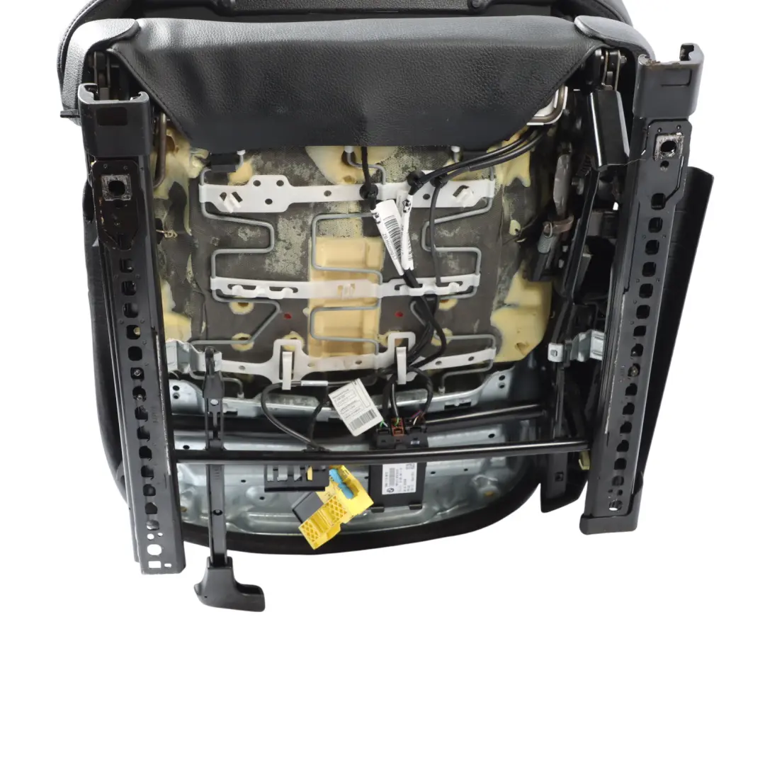 Front Seat BMW F30 F31 Right O/S Heated Leather Dakota Black Exclusive Seam to with Part number 7303720 Front Seat BMW F30 F31 Right O/S Heated Leather Dakota Black Exclusive Seam - SKU 7303720-3 - Part number 7303720