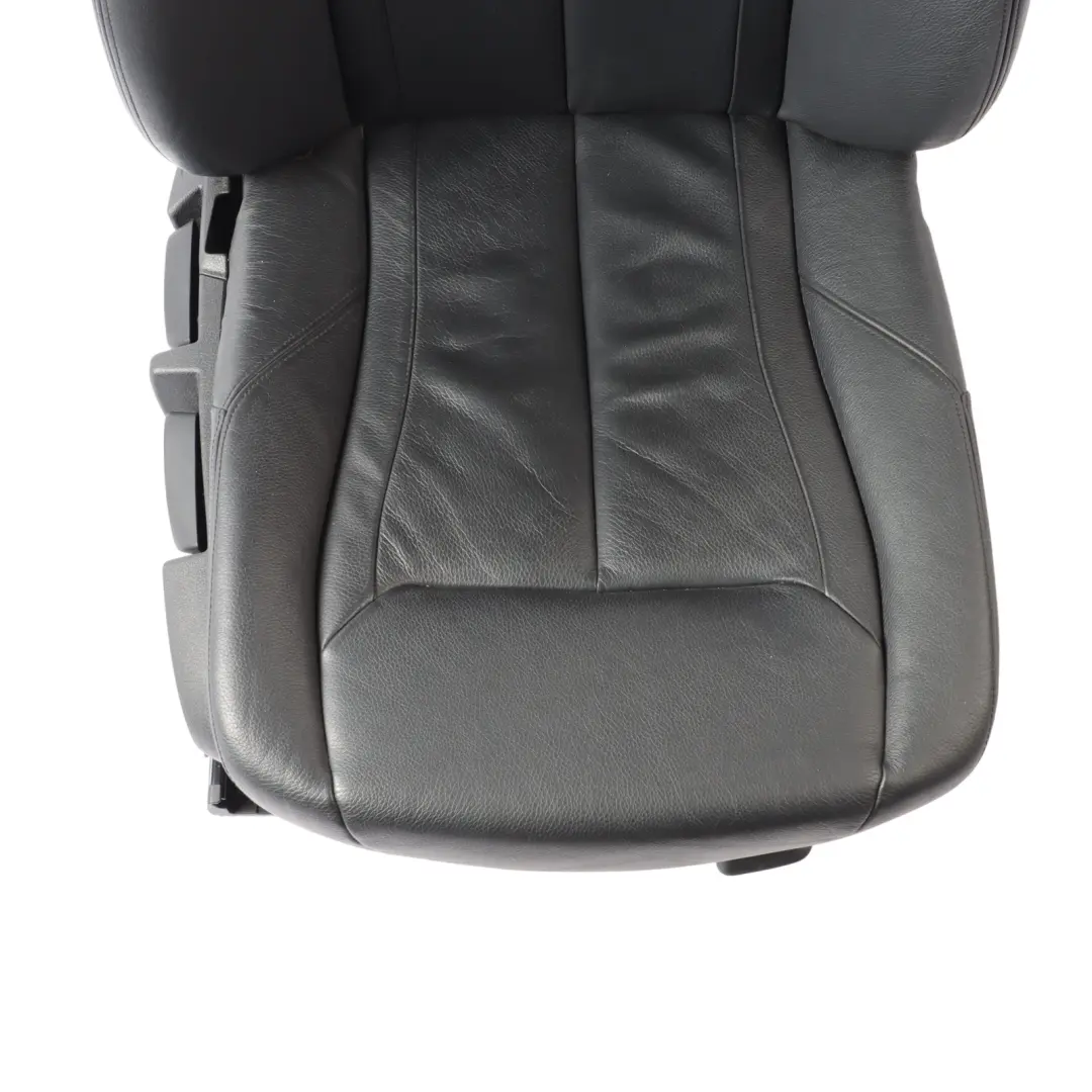 Front Seat BMW F30 F31 Right O/S Heated Leather Dakota Black Exclusive Seam to with Part number 7303720 Front Seat BMW F30 F31 Right O/S Heated Leather Dakota Black Exclusive Seam - SKU 7303720-3 - Part number 7303720
