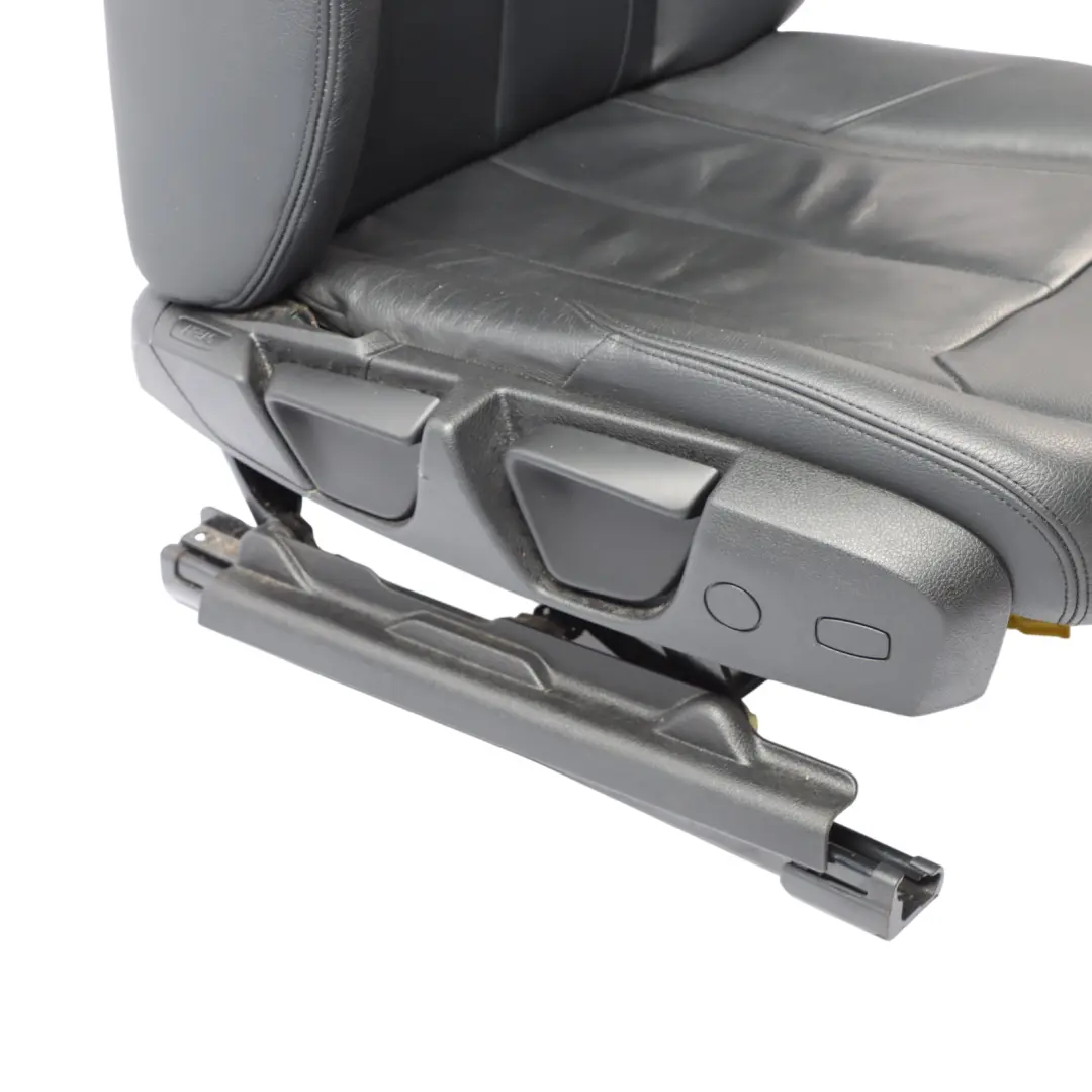 Front Seat BMW F30 F31 Right O/S Heated Leather Dakota Black Exclusive Seam to with Part number 7303720 Front Seat BMW F30 F31 Right O/S Heated Leather Dakota Black Exclusive Seam - SKU 7303720-3 - Part number 7303720