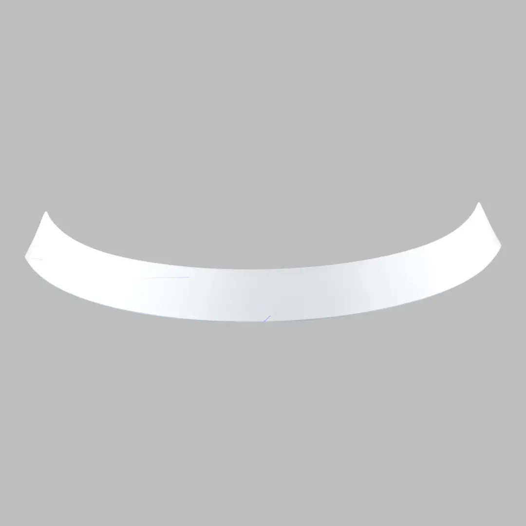 Upper Tailgate Spoiler Blade Trim Glacier Silver - A83 to BMW F34 GT Rear with Part number 7310752 BMW F34 GT Rear Upper Tailgate Spoiler Blade Trim Glacier Silver - A83 - SKU 7310752-GSB - Part number 7310752