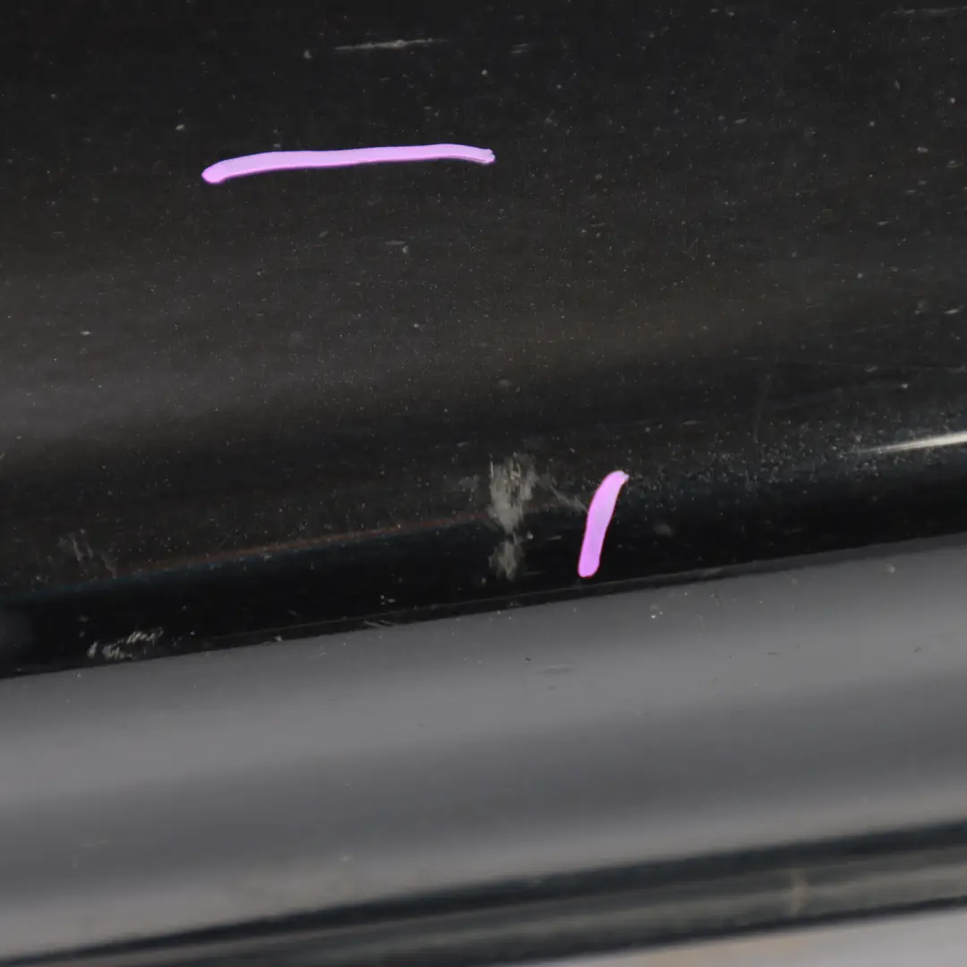 BMW F30 F31 Sill Strip Side Skirt Left N/S Black Sapphire Metallic - 475 - SKU 7312751-BS - Part number 7312751