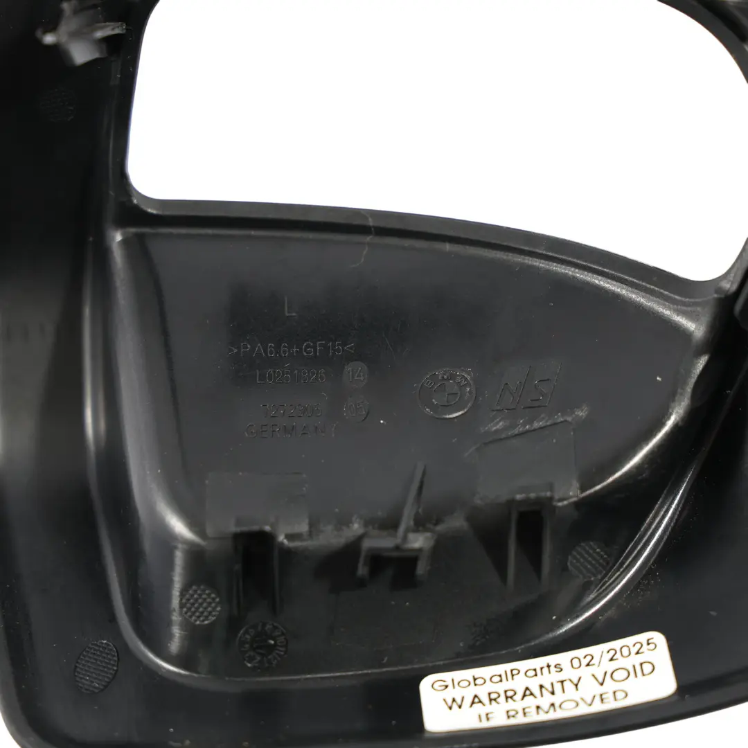 BMW F21 Tapiceria Asiento Delantero Izquierdo Tapa Suelta Negro - SKU 7315591 - Número de pieza 7315591