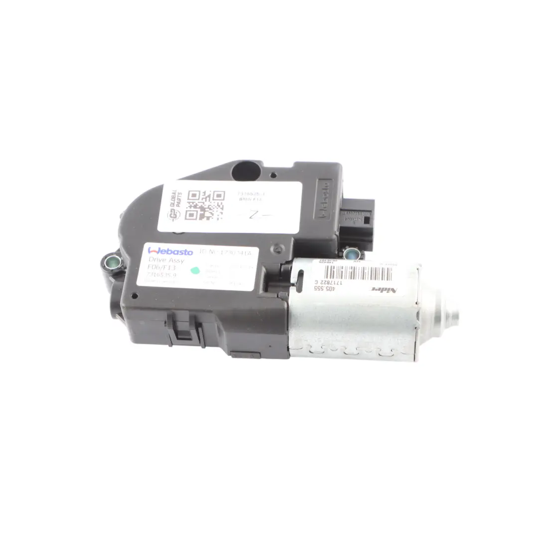 Schiebe Dach Antrieb Motor Einheit Webasto für BMW F06 F13 mit Teilenummer 7316535 BMW F06 F13 Schiebe Dach Antrieb Motor Einheit Webasto - SKU 7316535-3 - Teilenummer 7316535
