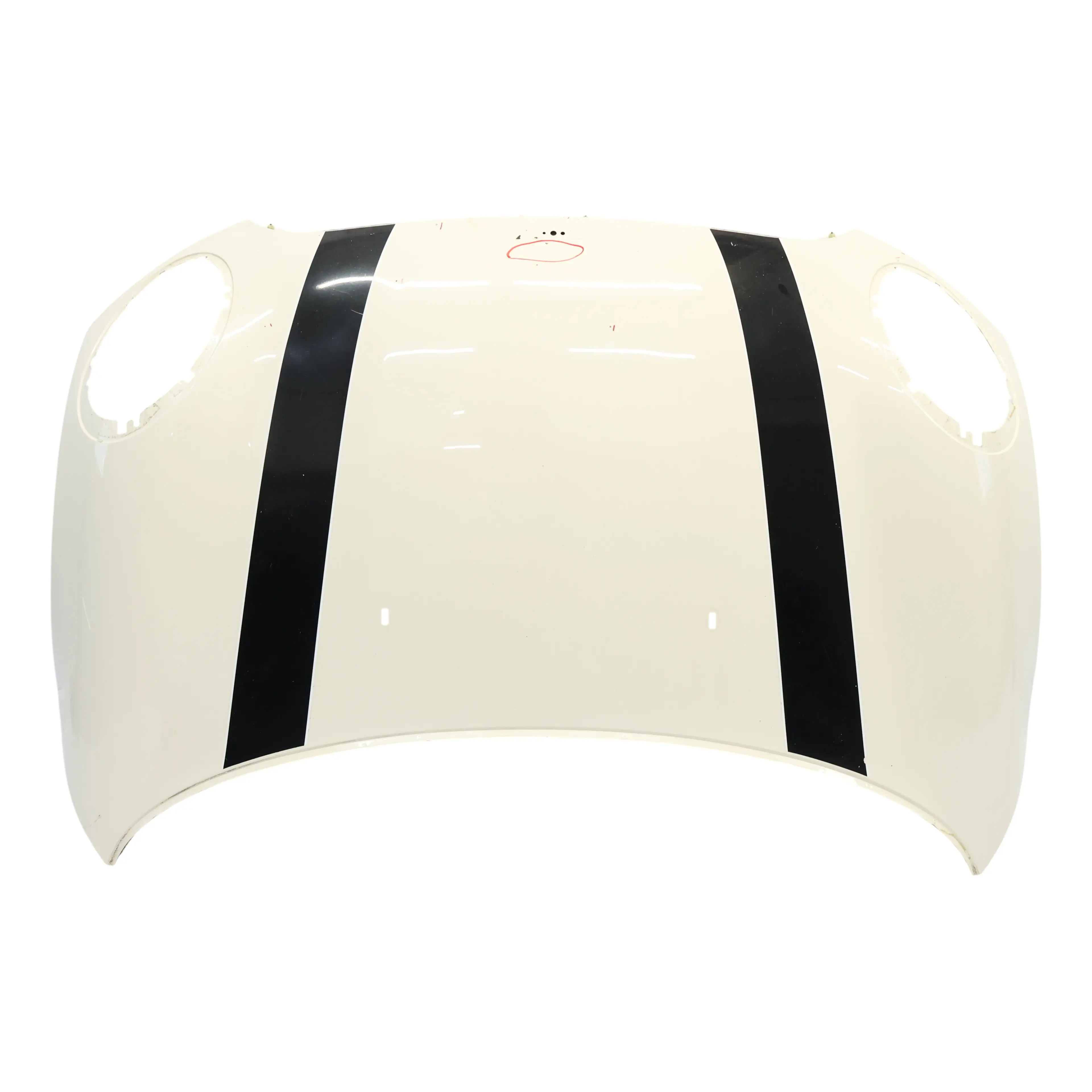 Mini Cooper R55 R56 R57 Hood Bonnet Engine Cover Panel Pepper White - 850