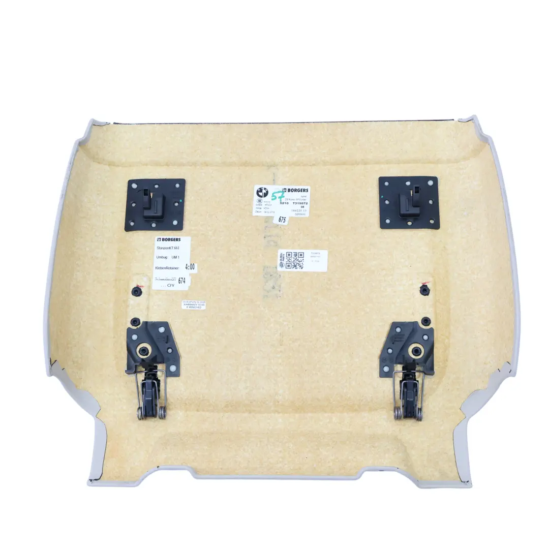 BMW F10 LCI Rear Lower Section Comfort Seat Left Right N/O/S - SKU 7319072 - Part number 7319072