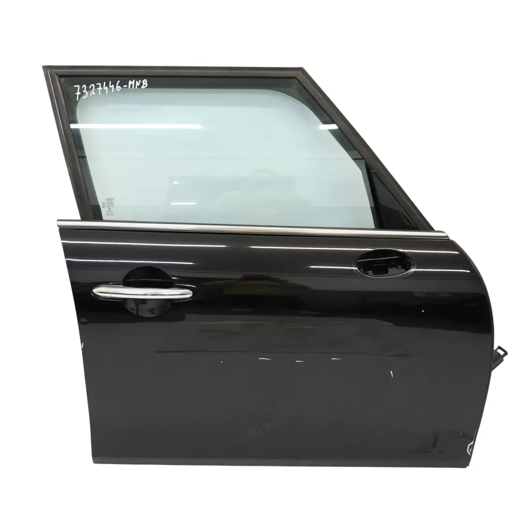 Mini F55 Door Front Right O/S Covering Panel Midnight Black Metallic - A94 - SKU 7327446-MNB - Part number 7327446