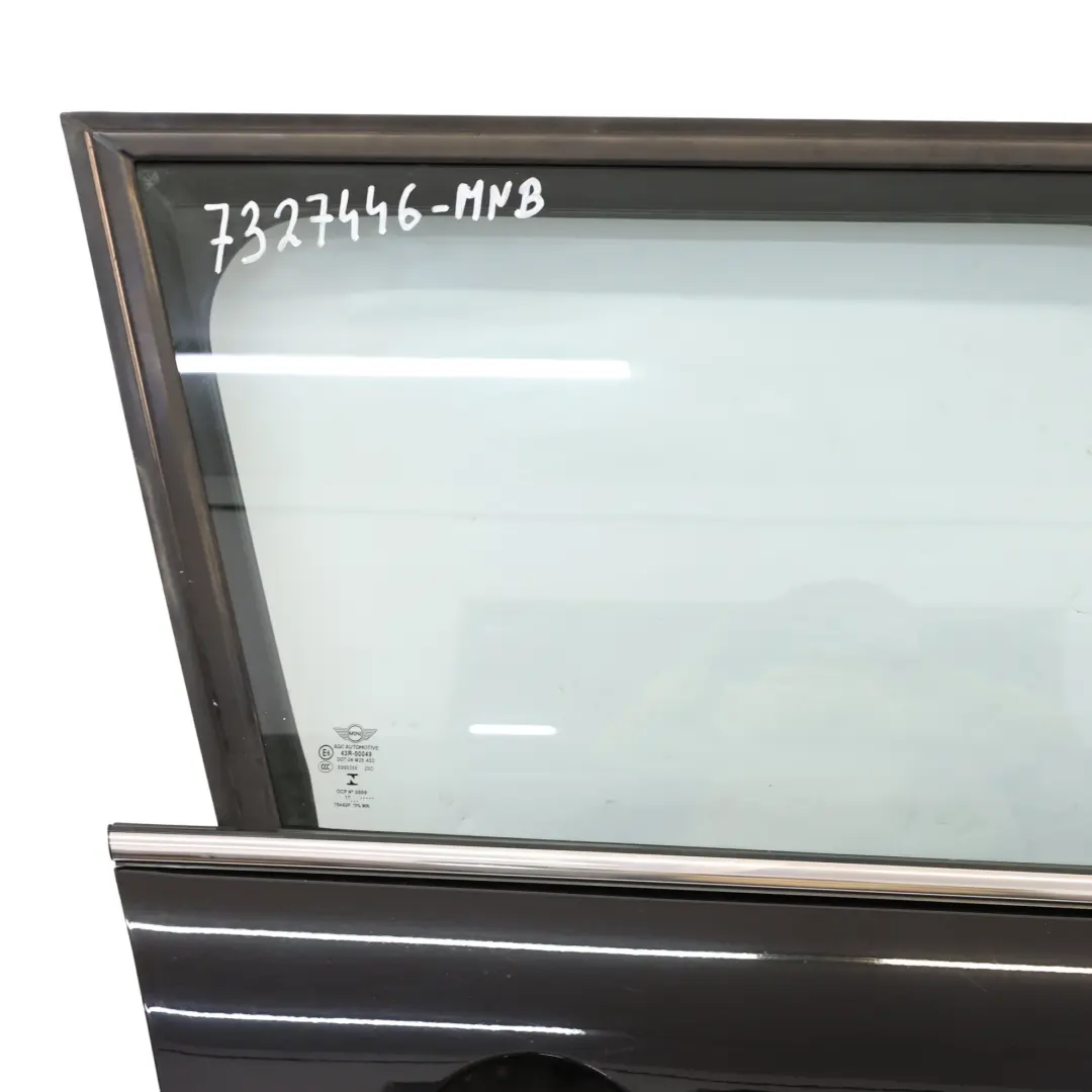 Mini F55 Door Front Right O/S Covering Panel Midnight Black Metallic - A94 - SKU 7327446-MNB - Part number 7327446