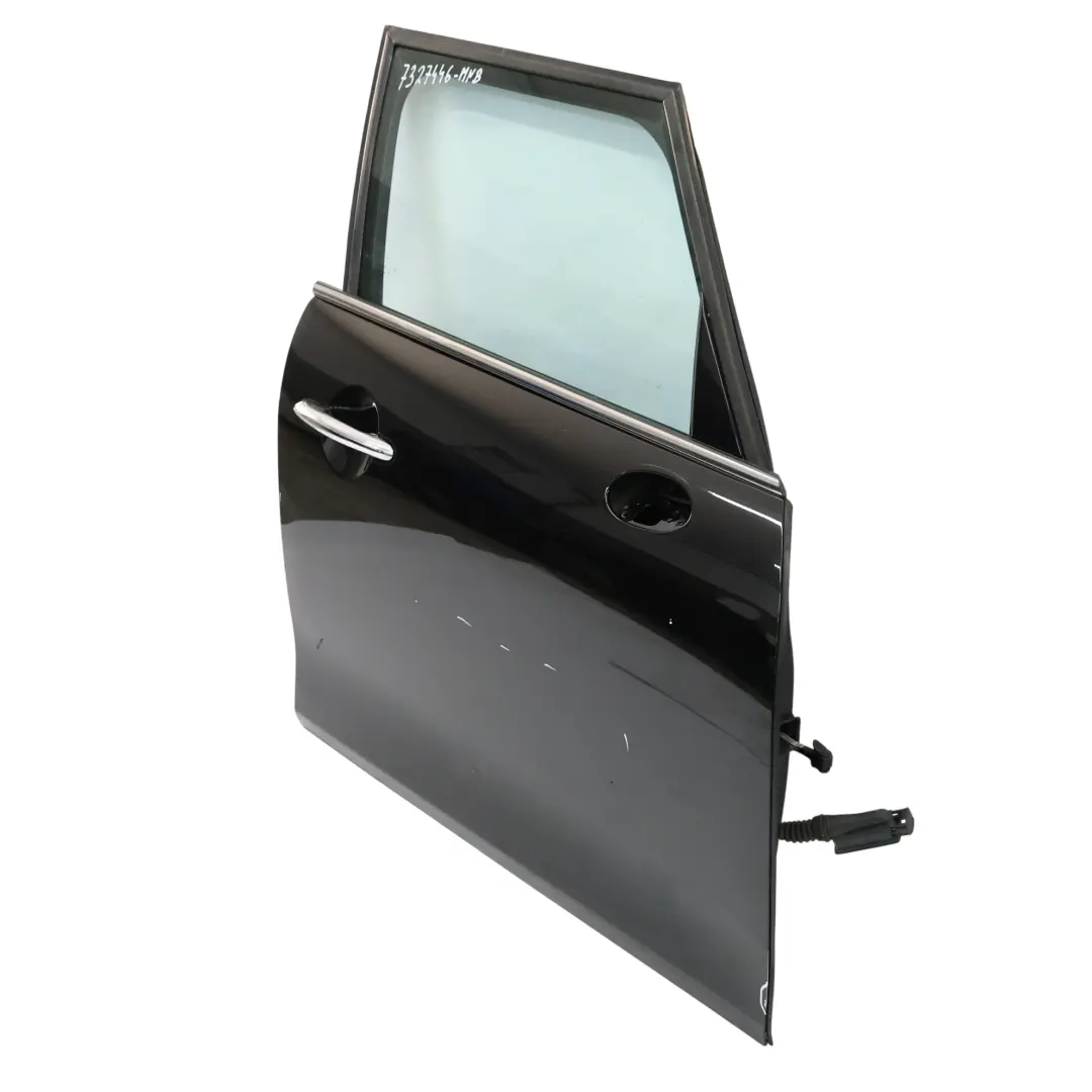Mini F55 Door Front Right O/S Covering Panel Midnight Black Metallic - A94 - SKU 7327446-MNB - Part number 7327446