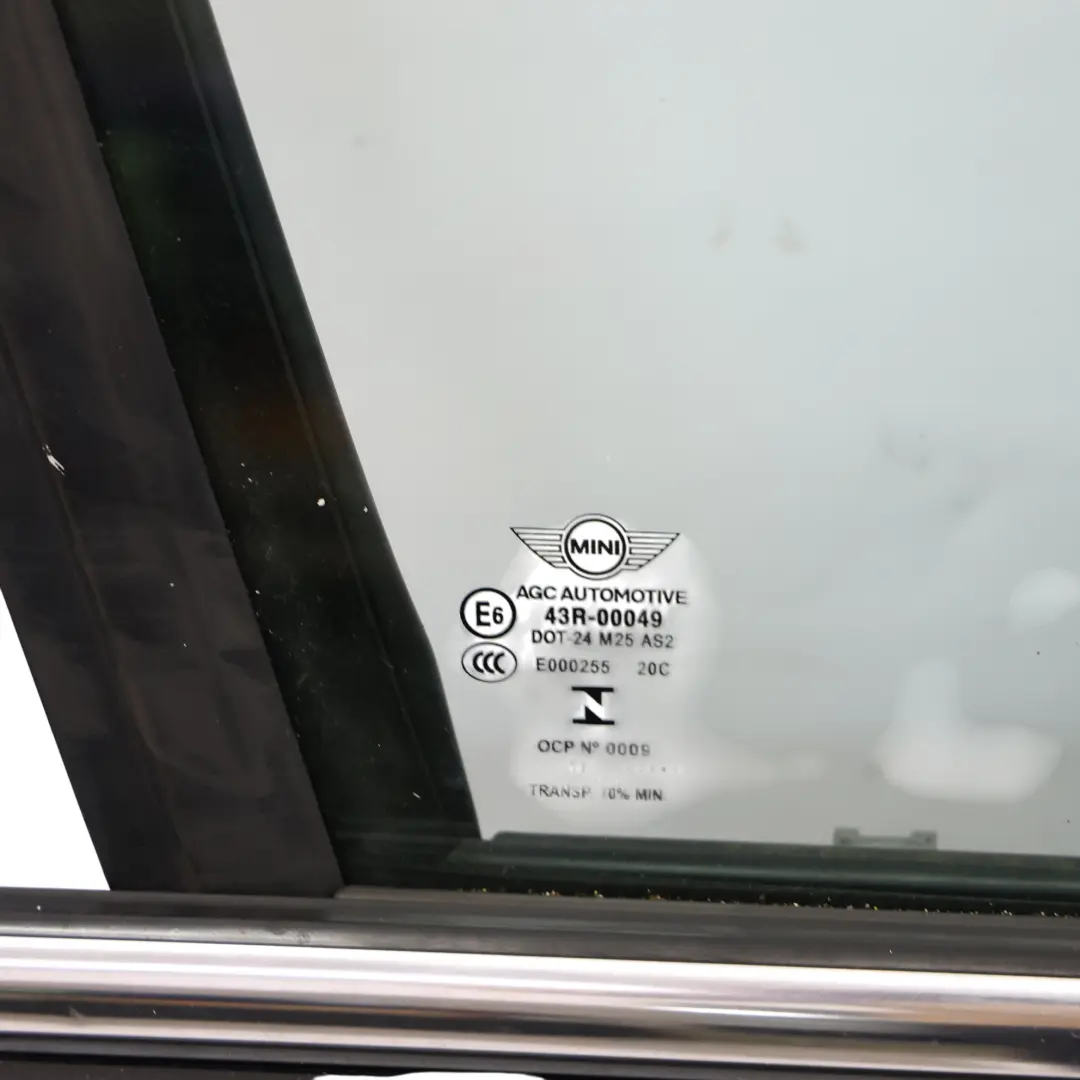 Mini F55 Door Front Right O/S Covering Panel Midnight Black Metallic - A94 - SKU 7327446-MNB - Part number 7327446