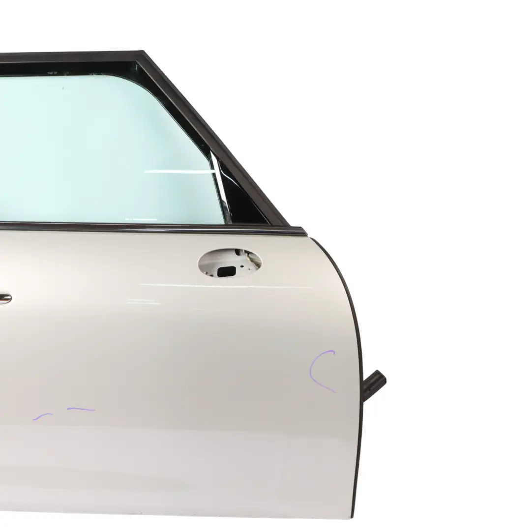 Door Front Right O/S White Silver Metallic - A62 to Mini Cooper F55 with Part number 7327446 Mini Cooper F55 Door Front Right O/S White Silver Metallic - A62 - SKU 7327446-WS - Part number 7327446
