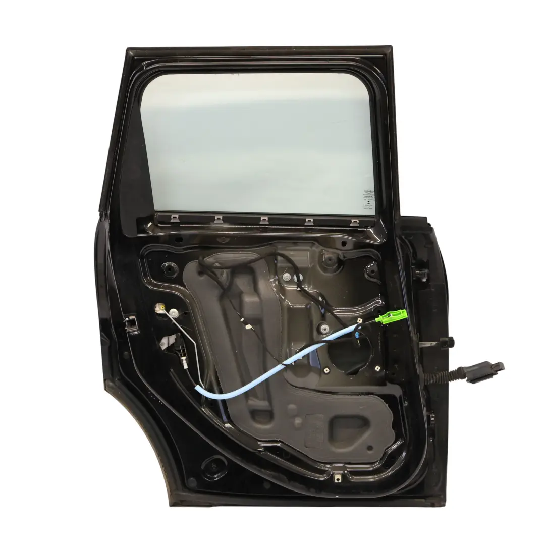 Mini F55 Door Rear Left N/S Midnight Black Metallic - A94 - SKU 7327449-MNB - Part number 7327449