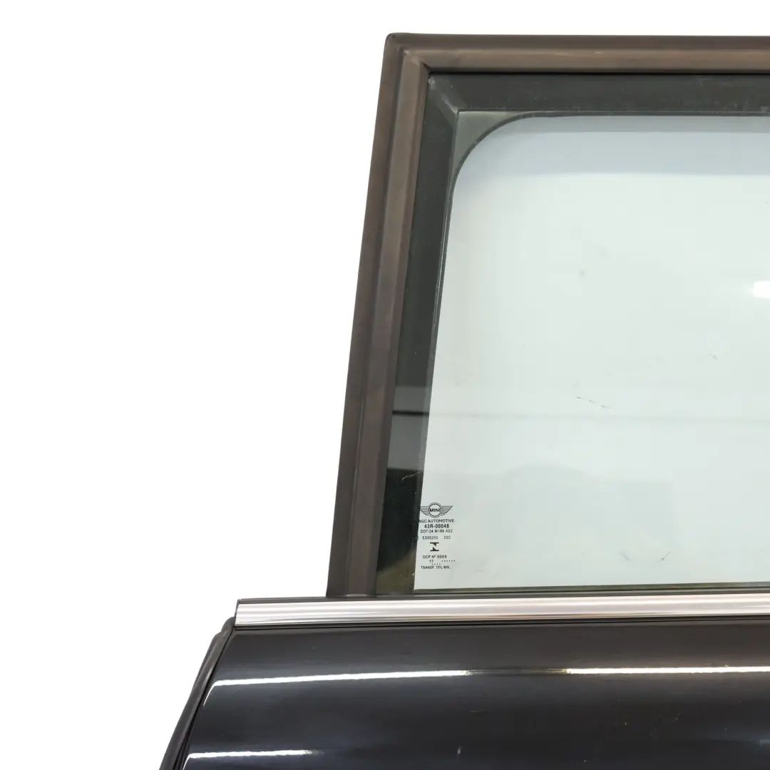 Mini F55 Door Rear Left N/S Midnight Black Metallic - A94 - SKU 7327449-MNB - Part number 7327449