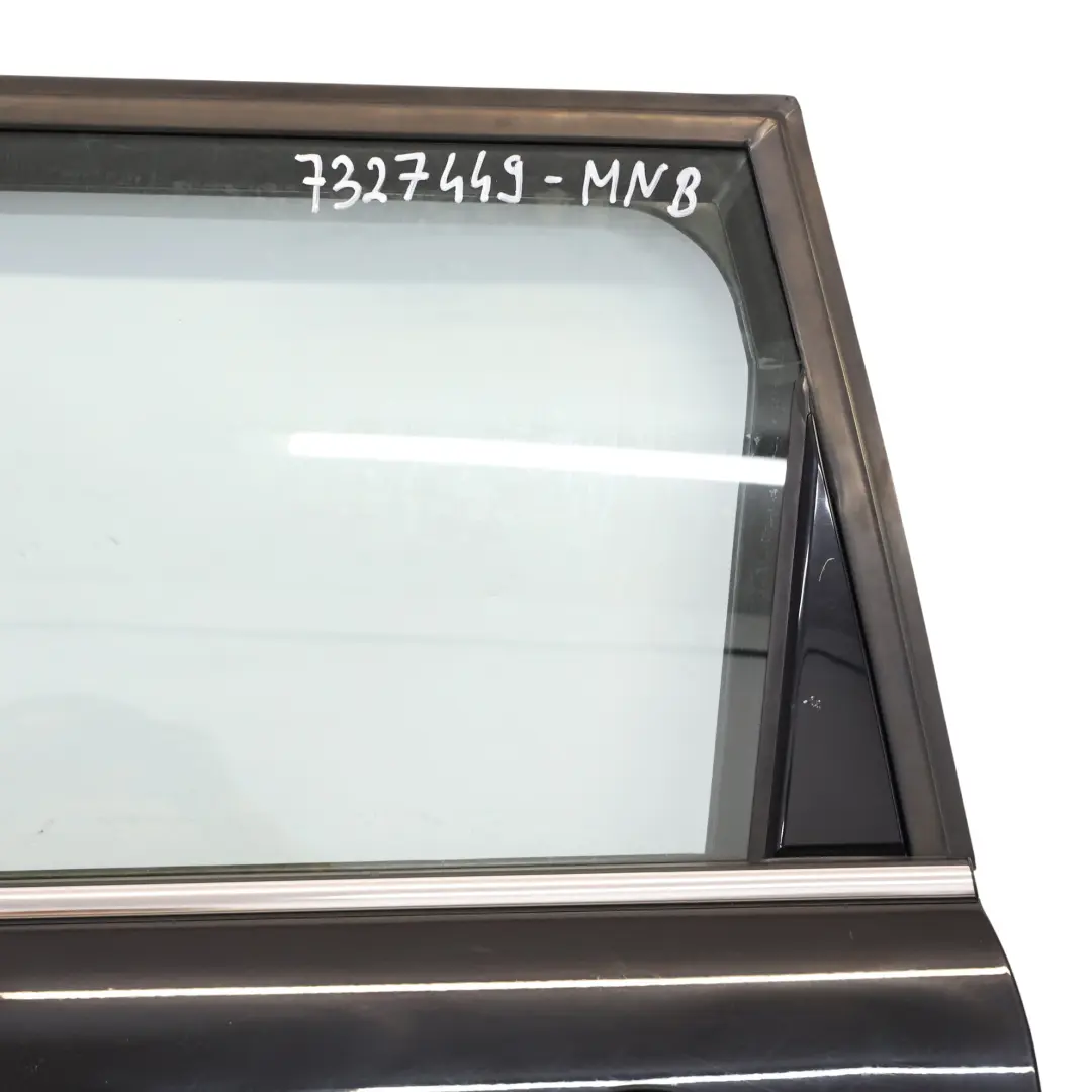Mini F55 Door Rear Left N/S Midnight Black Metallic - A94 - SKU 7327449-MNB - Part number 7327449