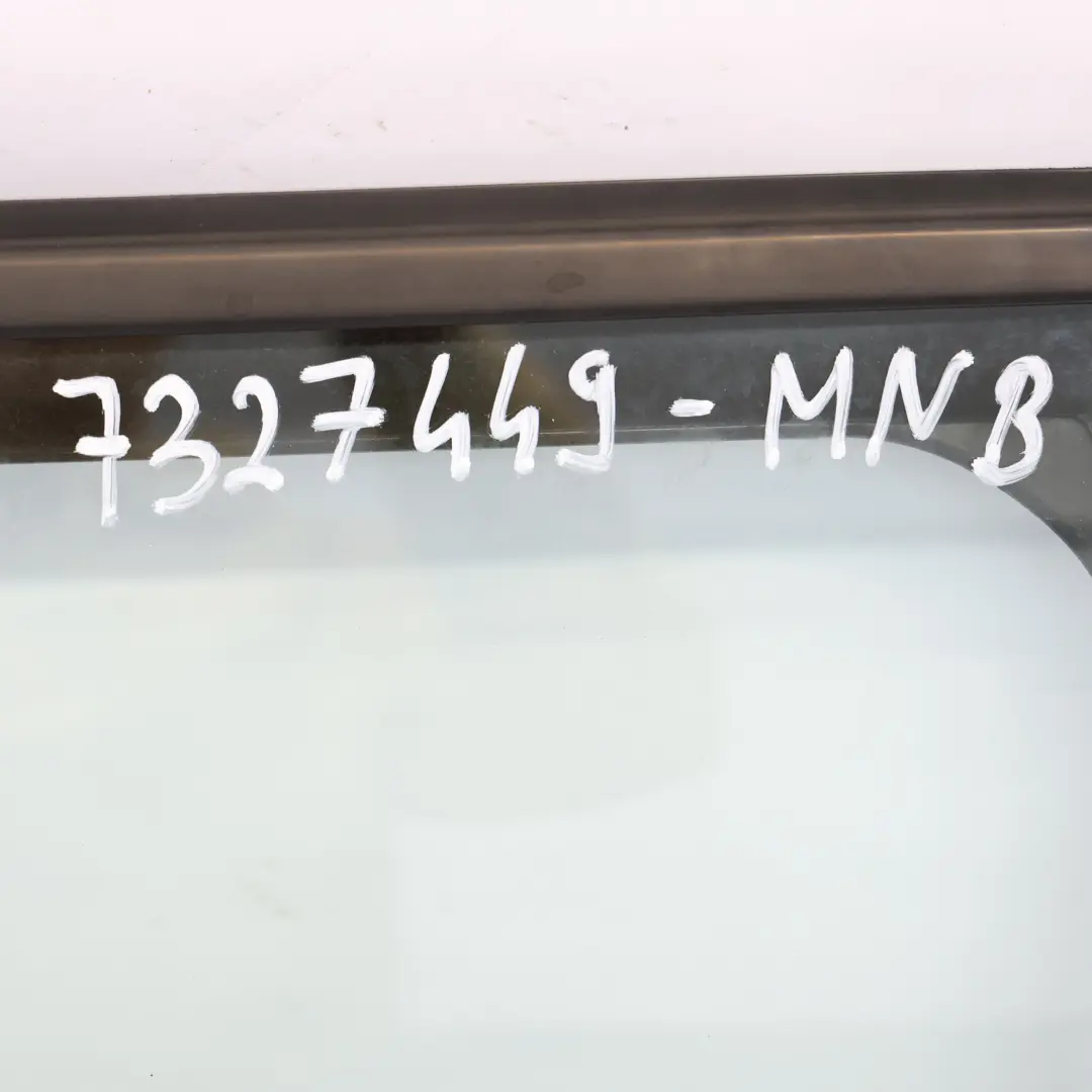 Mini F55 Door Rear Left N/S Midnight Black Metallic - A94 - SKU 7327449-MNB - Part number 7327449
