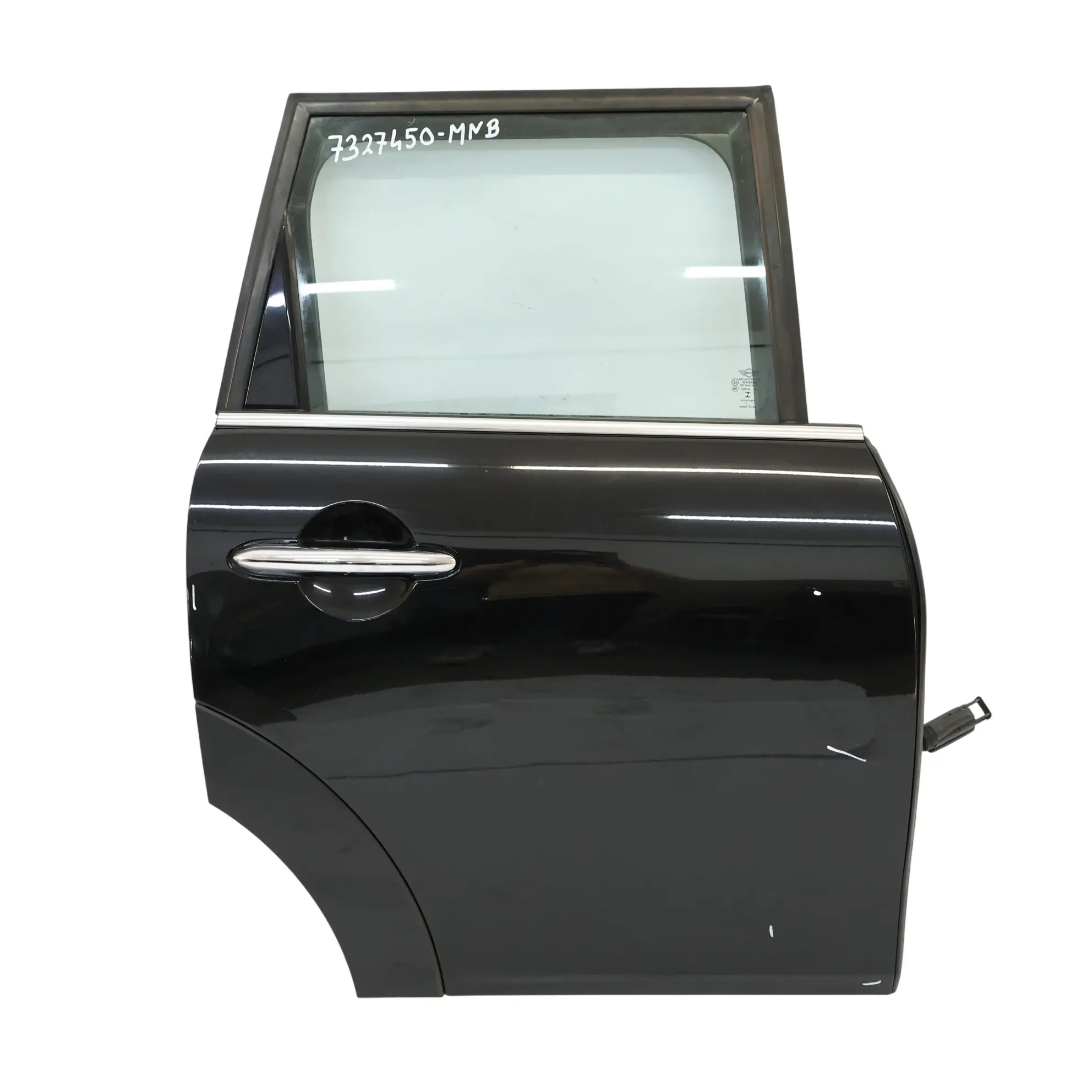Mini F55 Door Rear Right O/S Covering Panel Midnight Black Metallic - A94
