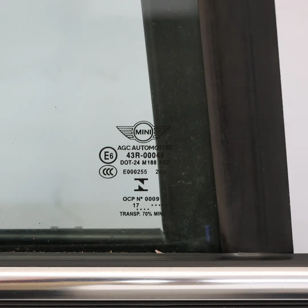 Door Rear Right O/S Covering Panel Midnight Black Metallic - A94 to Mini F55 with Part number 7327450 Mini F55 Door Rear Right O/S Covering Panel Midnight Black Metallic - A94 - SKU 7327450-MNB - Part number 7327450