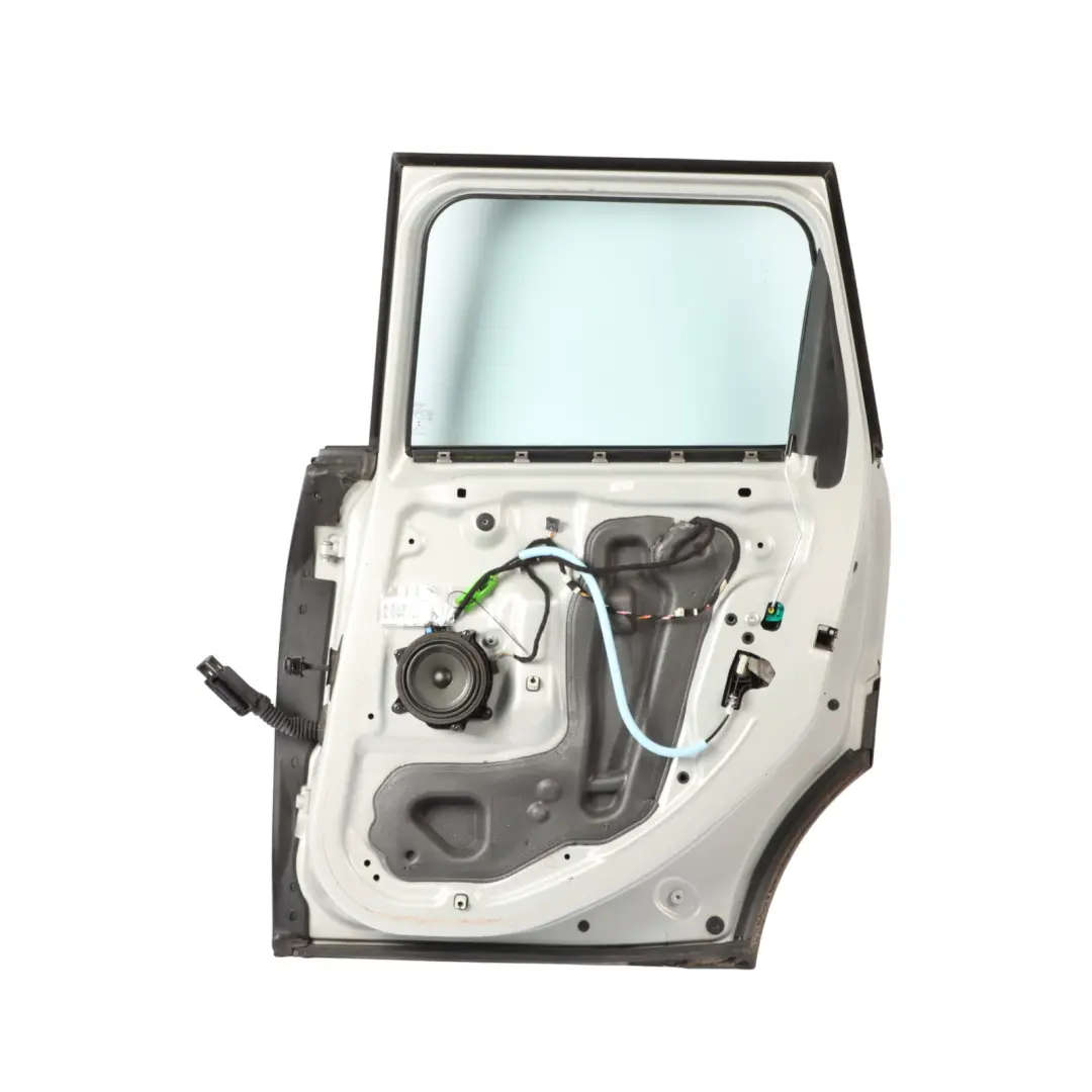 Door Rear Right O/S Covering Panel White Silver Metallic - A62 to Mini F55 with Part number 7327450 Mini F55 Door Rear Right O/S Covering Panel White Silver Metallic - A62 - SKU 7327450-WS - Part number 7327450