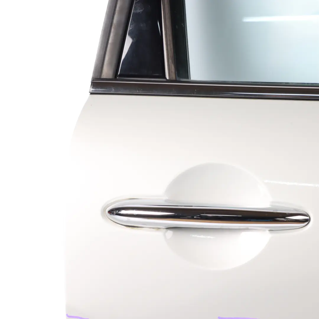 Mini F55 Door Rear Right O/S Covering Panel White Silver Metallic - A62 - SKU 7327450-WS - Part number 7327450