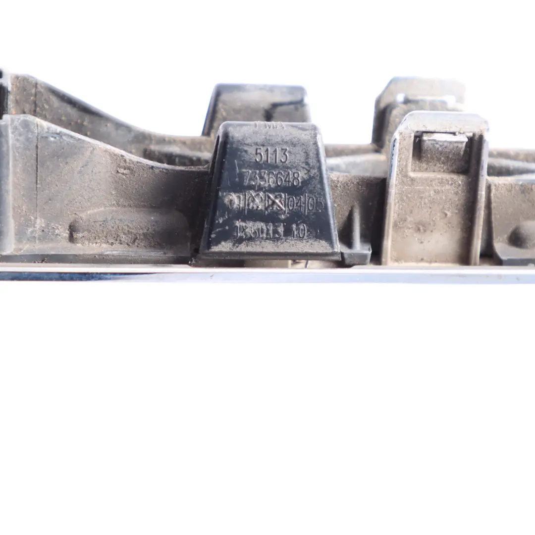 Front Finisher Fender Wing Panel Trim Right O/S Chrome to BMW F10 F11 LCI with Part number 7336646 BMW F10 F11 LCI Front Finisher Fender Wing Panel Trim Right O/S Chrome - SKU 7336646-1 - Part number 7336646