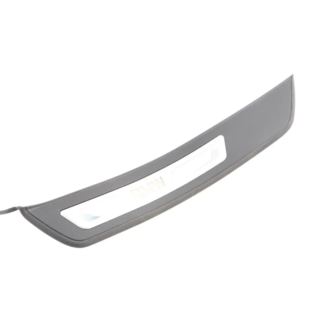 BMW F10 F11 LCI Door Sill Step Plate Entrance Cover Trim Rear Left N/S - SKU 7337021 - Part number 7337021