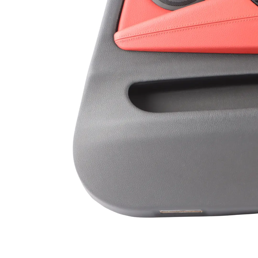 Door Card Rear Right O/S Lining Trim Panel Coral Red Leather to BMW F36 with Part number 7346348 BMW F36 Door Card Rear Right O/S Lining Trim Panel Coral Red Leather - SKU 7346348-1 - Part number 7346348