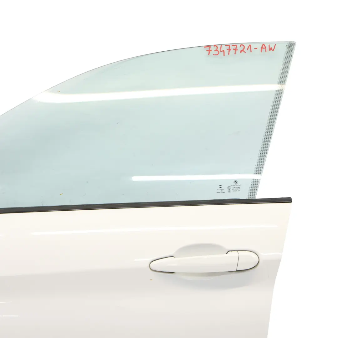 BMW F36 Door Front Left N/S Alpinweiss Alpine White 3 - 300 - SKU 7347721-AW - Part number 7347721