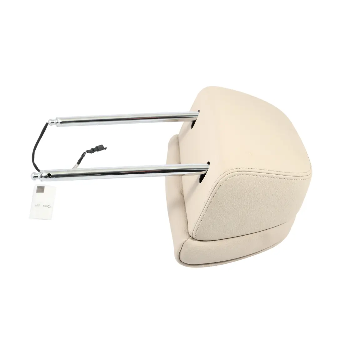 Front Left Right N/O/S Headrest Leather Oyster to BMW F10 F11 LCI Seat with Part number 7348455 BMW F10 F11 LCI Seat Front Left Right N/O/S Headrest Leather Oyster - SKU 7348455-1 - Part number 7348455