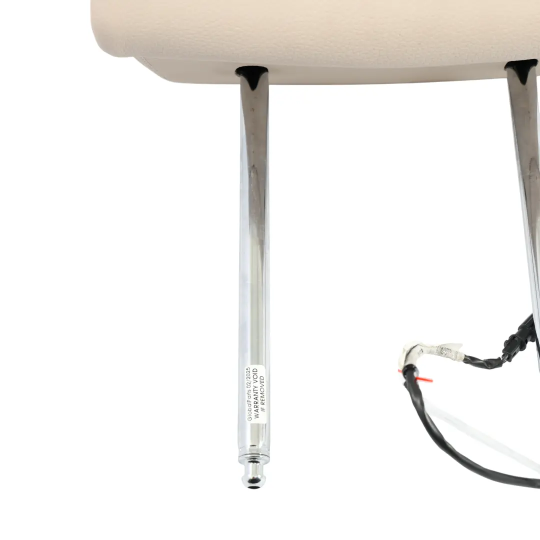 BMW F10 F11 LCI Seat Front Left Right N/O/S Headrest Leather Oyster - SKU 7348455-1 - Part number 7348455