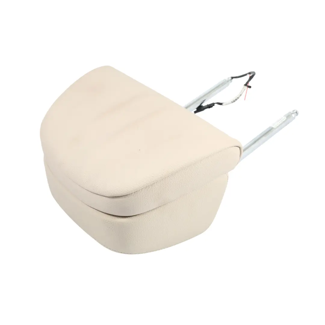 BMW F10 F11 LCI Siège Avant Gauche Droit Appuie Tête En Cuir Oyster - SKU 7348455-1 - Numéro de pièce 7348455