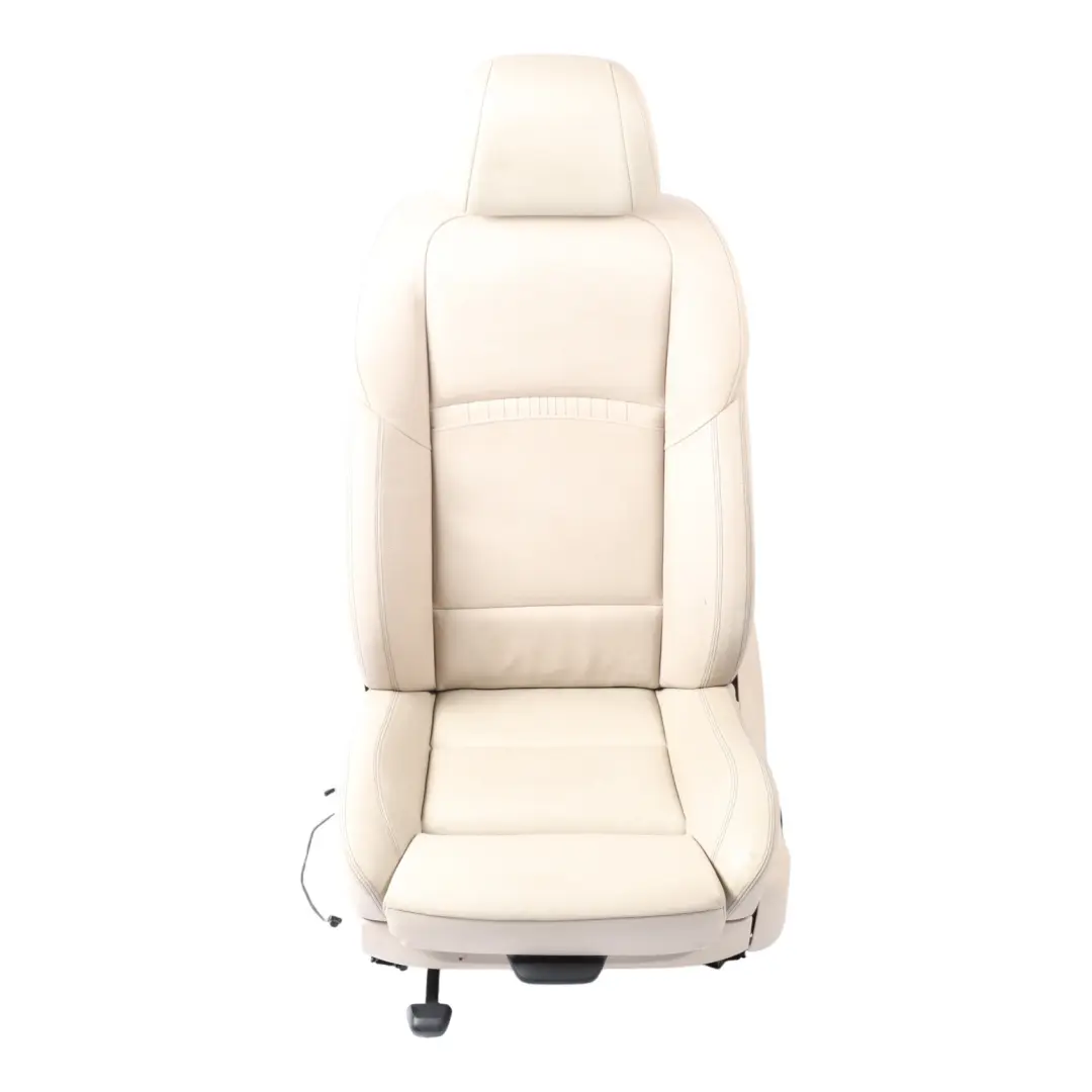 Front Seat BMW F10 F11 LCI M-Sport Heated Left N/S Oyster Leather Electric to with Part number 7349855 Front Seat BMW F10 F11 LCI M-Sport Heated Left N/S Oyster Leather Electric - SKU 7349855-1 - Part number 7349855