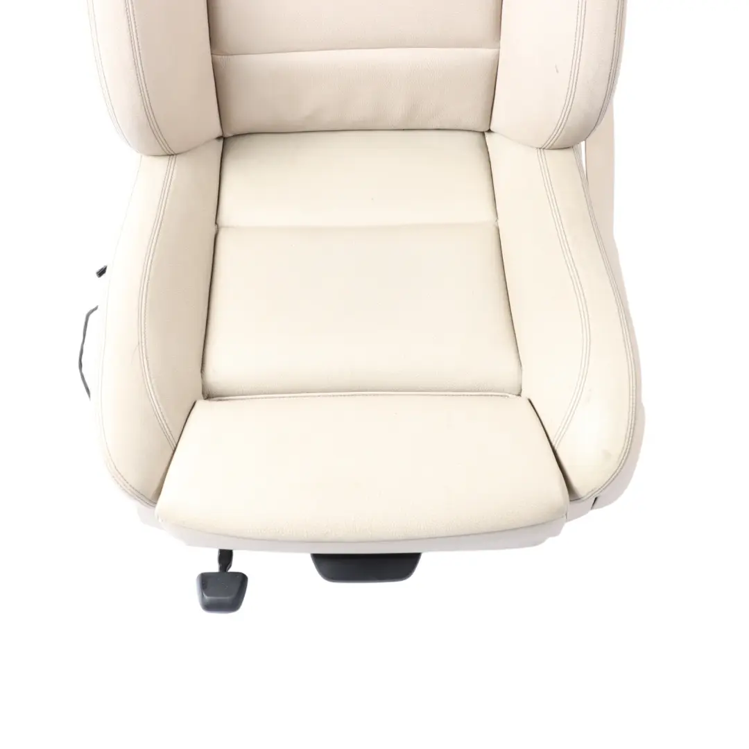  Front Seat BMW F10 F11 LCI M-Sport Heated Left N/S Oyster Leather Electric - SKU 7349855-1 - Part number 7349855
