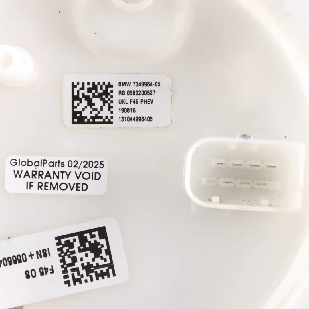 B38X Módulo Alimentación Bomba Combustible para BMW F45 Mini Countryman F60 con número de pieza 7349984 BMW F45 Mini Countryman F60 B38X Módulo Alimentación Bomba Combustible - SKU 7349984 - Número de pieza 7349984