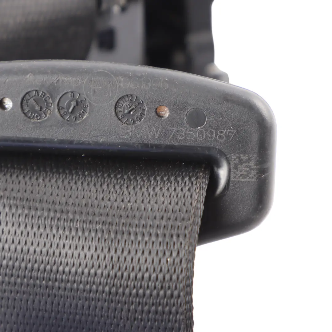 Front Seat Belt Upper Left N/S Passenger Side to BMW F45 Active Tourer with Part number 7350987 BMW F45 Active Tourer Front Seat Belt Upper Left N/S Passenger Side - SKU 7350987 - Part number 7350987