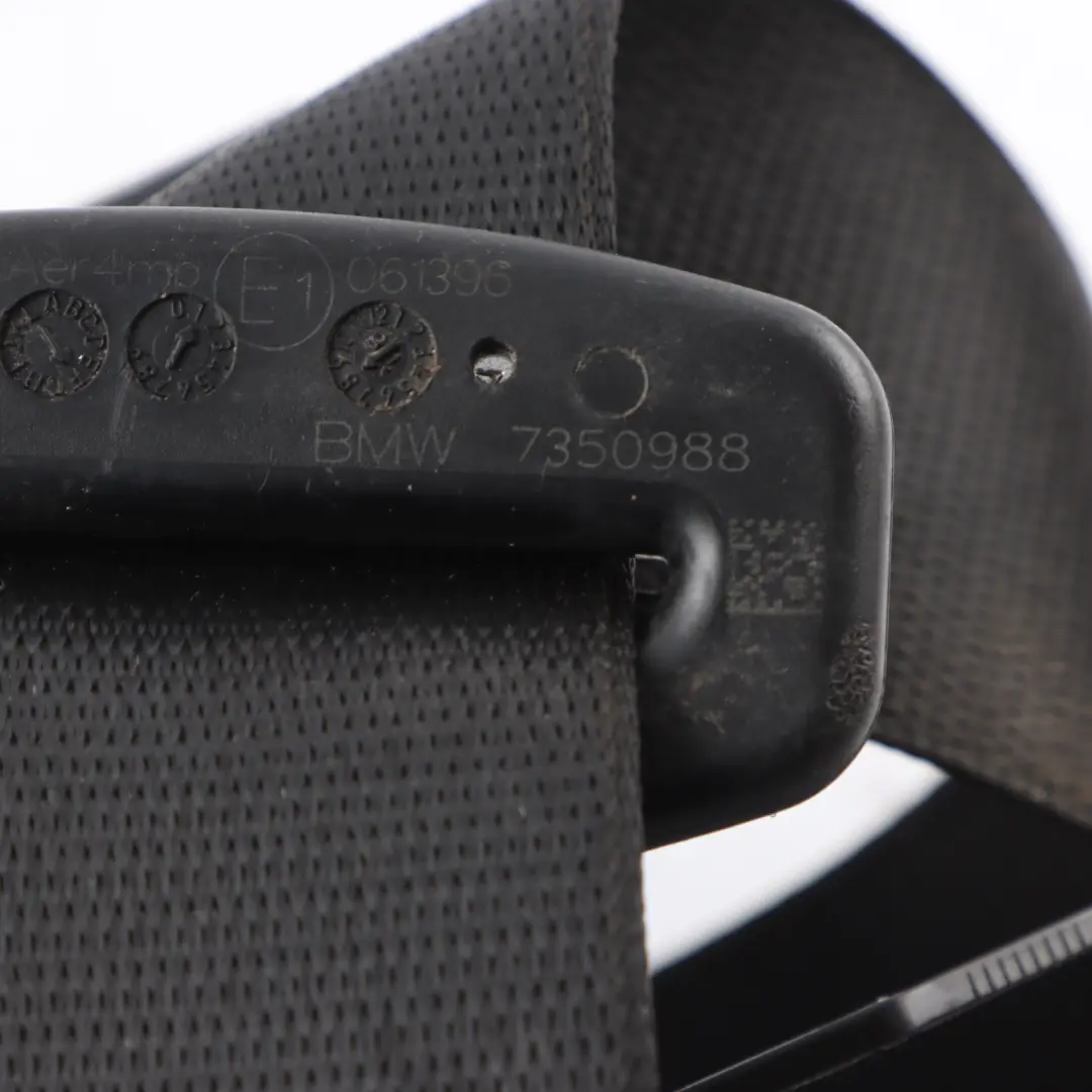 BMW F45 Active Tourer Front Seat Belt Upper Right O/S Driver Side - SKU 7350988 - Part number 7350988