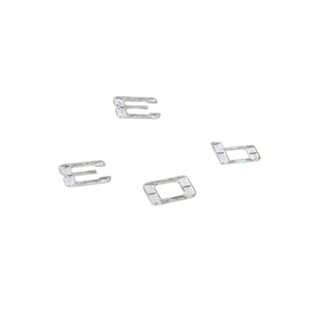 BMW F34 GT LCI 330d Label Emblem Lettering Rear Trunk Lid Boot Chrome - SKU 7351954 - Part number 7351954