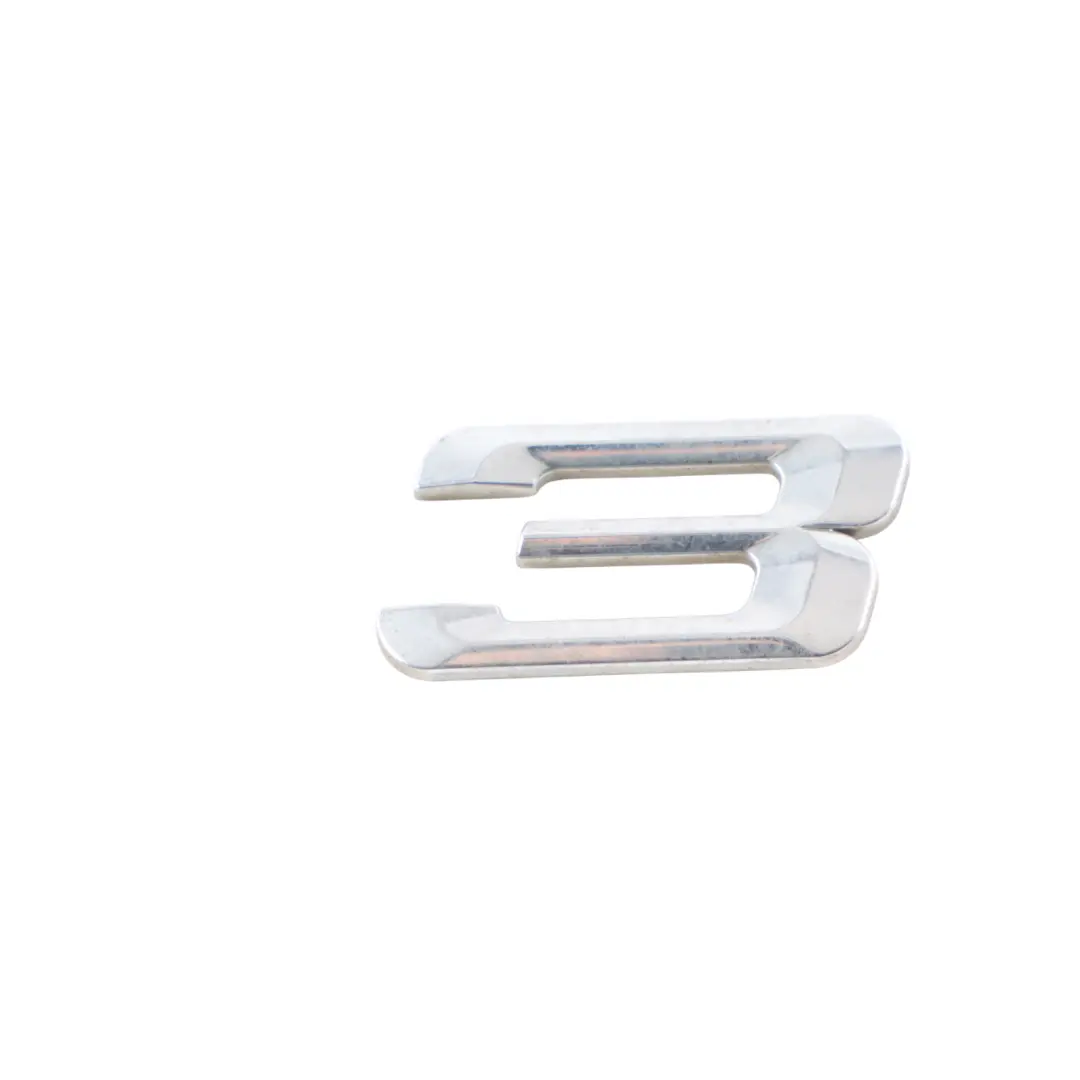 BMW F34 GT LCI 330D Label Emblem Lettering Rear Trunk Lid Boot Chrome - SKU 7351954 - Numéro de pièce 7351954