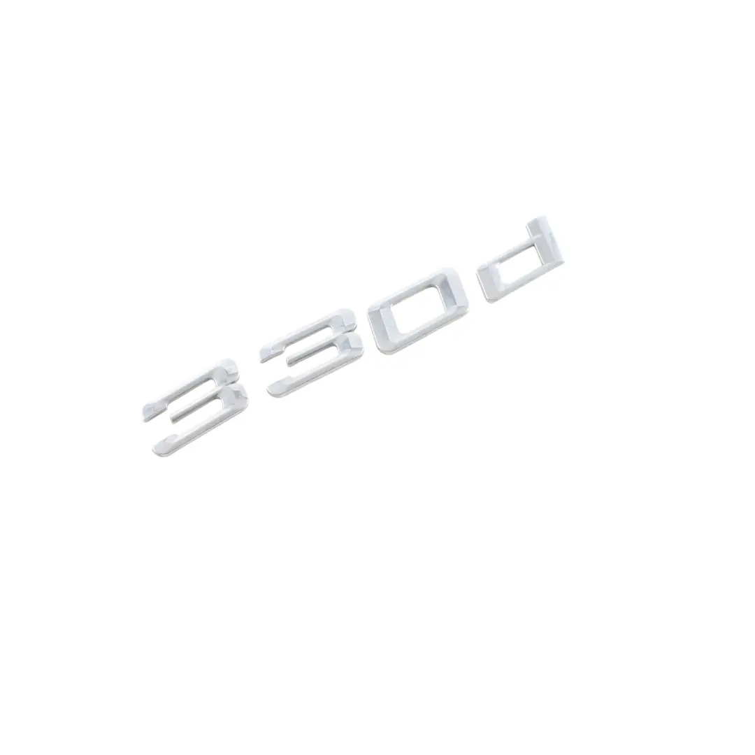BMW F34 GT LCI 330D Label Emblem Lettering Rear Trunk Lid Boot Chrome - SKU 7351954 - Numéro de pièce 7351954