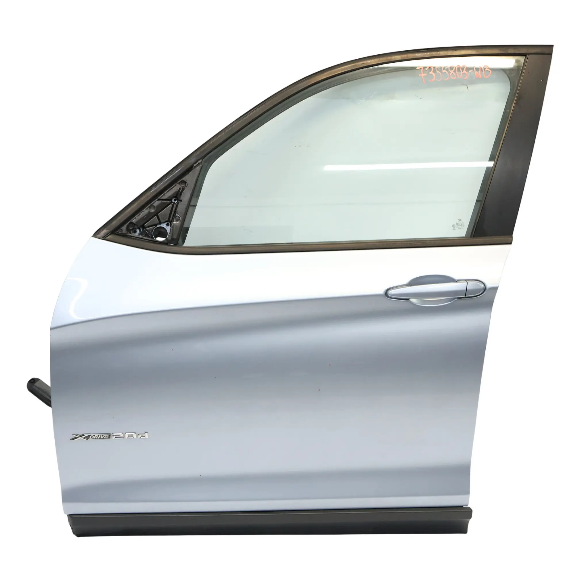 BMW X3 F25 Door Front Left N/S Bluewater Blue Metallic - 896
