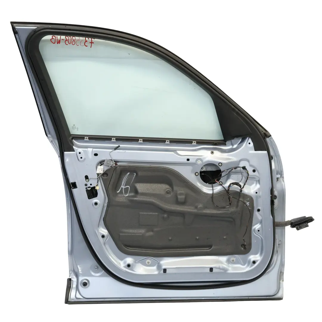 BMW X3 F25 Drzwi Przednie Lewe Bluewater Niebieski Metalik - 896 - SKU 7355803-WB - Numer Części 7355803