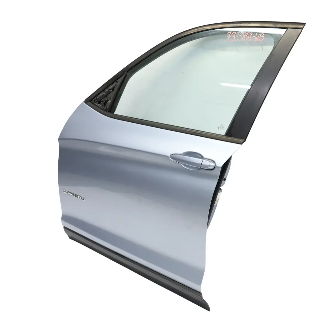 BMW X3 F25 Porte Avant Gauche Bluewater Metallic Bleu - 896 - SKU 7355803-WB - Numéro de pièce 7355803
