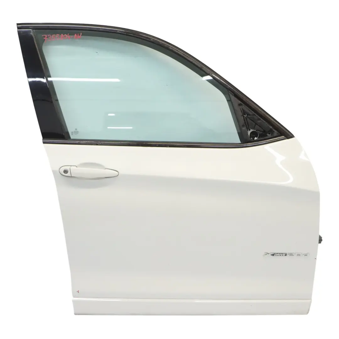 Door Front Right O/S Alpinweiss Alpine White 3 - 300 to BMW X3 F25 with Part number 7355804 BMW X3 F25 Door Front Right O/S Alpinweiss Alpine White 3 - 300 - SKU 7355804-AW - Part number 7355804