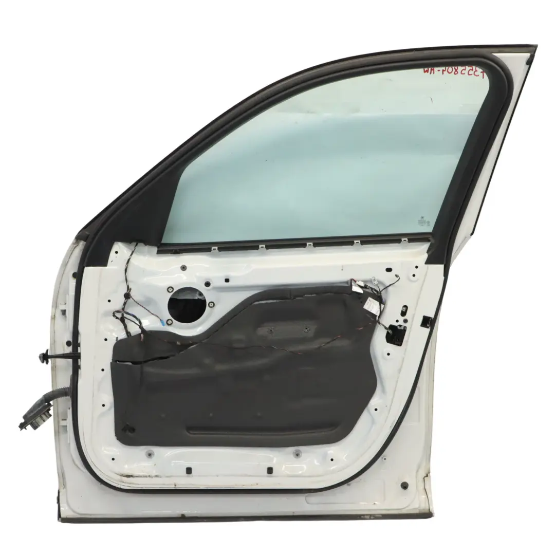 Porta anteriore destra Alpinweiss Alpine White 3 - 300 per BMW X3 F25 con numero di parte 7355804 BMW X3 F25 Porta anteriore destra Alpinweiss Alpine White 3 - 300 - SKU 7355804-AW - Numero di parte 7355804