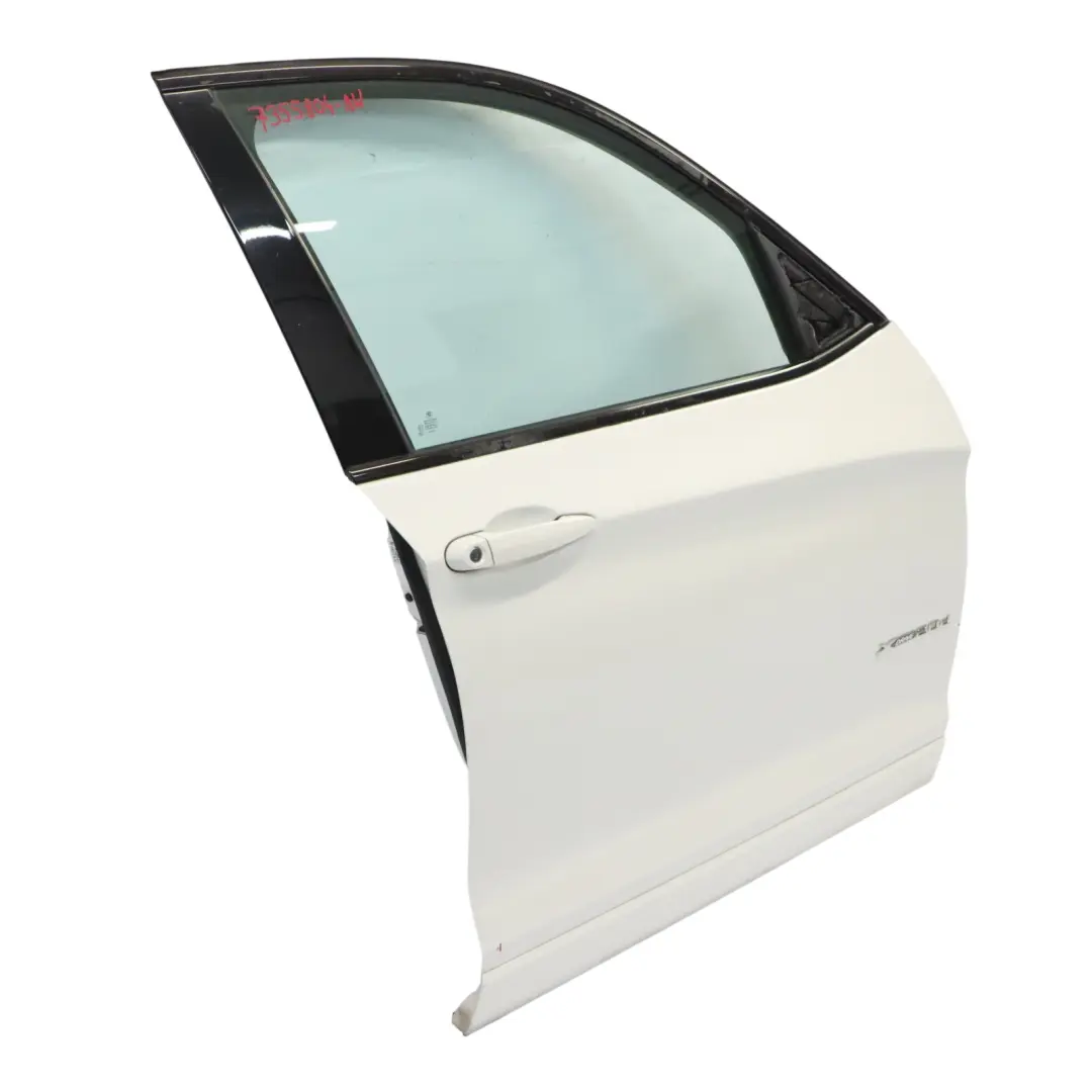 Door Front Right O/S Alpinweiss Alpine White 3 - 300 to BMW X3 F25 with Part number 7355804 BMW X3 F25 Door Front Right O/S Alpinweiss Alpine White 3 - 300 - SKU 7355804-AW - Part number 7355804