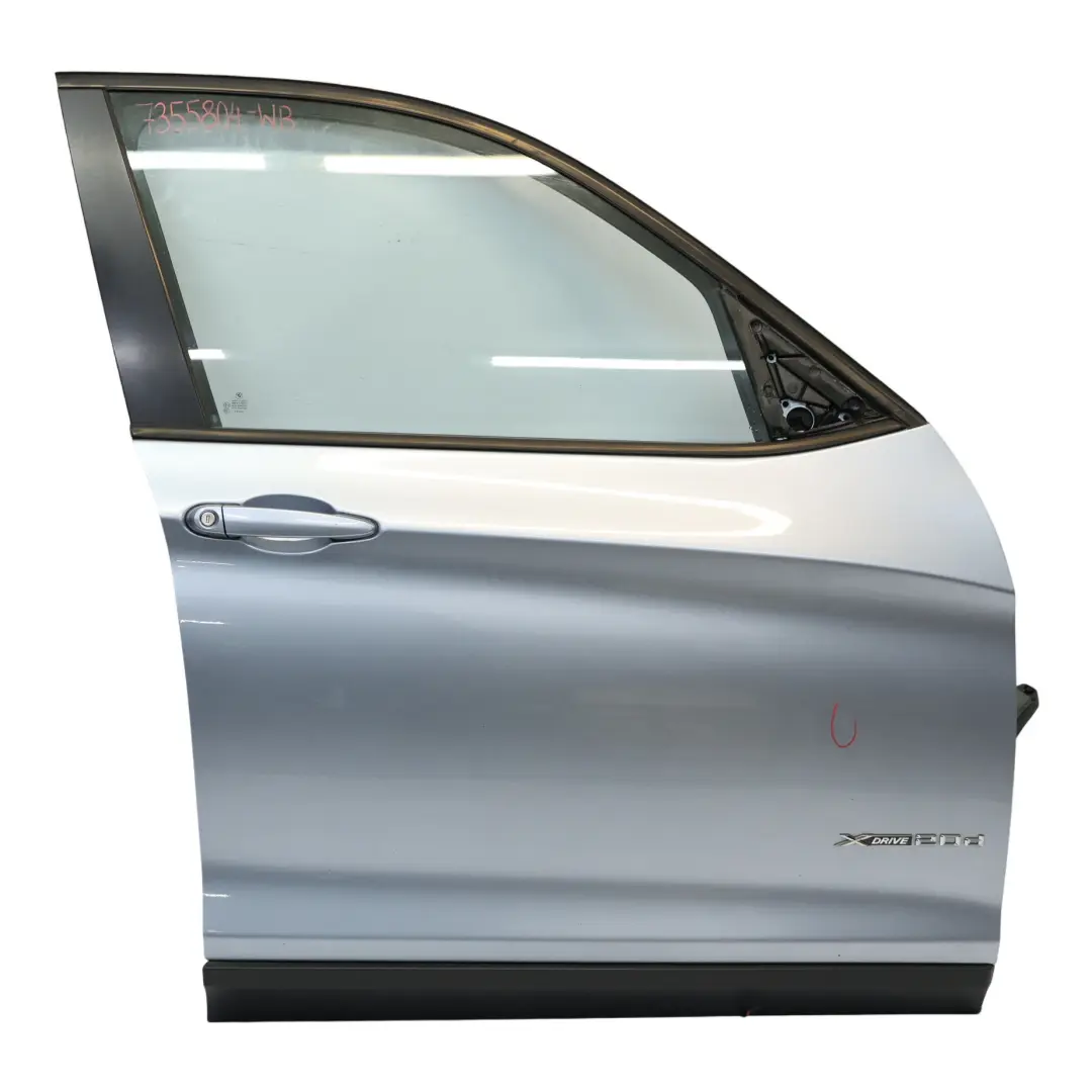 Porta Anteriore Destra Bluewater Metallic - 896 per BMW X3 F25 con numero di parte 7355804 BMW X3 F25 Porta Anteriore Destra Bluewater Metallic - 896 - SKU 7355804-WB - Numero di parte 7355804