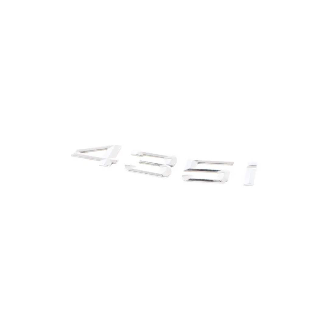 Emblema Insignia Letras Tapa Maletero Trasero para BMW F32 F33 F36 435i con número de pieza 7356336 BMW F32 F33 F36 435i Emblema Insignia Letras Tapa Maletero Trasero - SKU 7356336 - Número de pieza 7356336